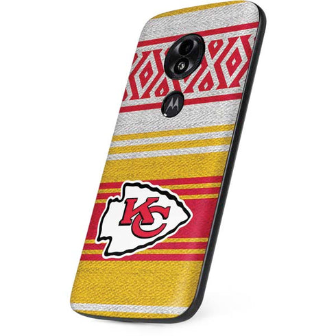 NFL Kansas City Chiefs Trailblazer Moto E5 Play Skin